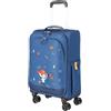 travelite valigia per bambini con 4 ruote per mini esploratori del mondo, bagaglio a mano trolley per bambini MINIMOVER in poliestere riciclato, 55 cm, 2,0 kg