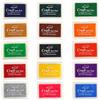 Kaizuca 通用 15 Pezzo Inchiostro per Le Dita, Multicolori Tamponi, Tamponi Inchiostro, Extra Grande, Non Tossico ed Ecologico, per DIY Craft, Finger Timbro, Scrapbooking Pittura