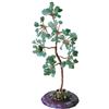MINA HEAL Albero d'argento di cristallo per la guarigione dei Chakra Feng Shui Fortune Buona Fortuna Ricchezza e prosperità