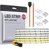 BTF-LIGHTING FCOB COB CCT Striscia LED 12V 3000K-6000K 5m 640LED/m IP30 | Flessibile Strisce Nastro Nastri LED 3000K-6000K Bianco Regolabile CRI90+ 10mm per Cucina Soggiorno Bar Feste (Solo striscia)