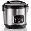 Hamilton Beach 37541-CE Cuoci Riso, 700 W, 4.7 Litri, Inossidabile, Acciaio Inox