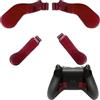 Mingxiong 4 PCS Elite Controller Paddles for Xbox One Elite Controller Series 2 Model 1797/1698,Stainless Steel Replacement Parts for Xbox Elite Controller Series 2 Core(Dull Red)