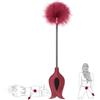 Kutocesy Frustino Sadomaso Paletta per Donna Piuma Pelle Giocattolo Esotico Frusta Gioco di Ruolo Flirtare Gioco Sculacciata Paddle per Coppie di Adulti Estrema Giocattoli del Sesso BDSM (m)