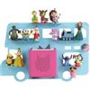 Raweao Mensole Magnetica per Tonie Figurine, Metallo Rack per Tonies Figurine 20-30 pezzi, Scaffale Murale per Toniebox per Decorazione Camera da Bambino (Bus Blu)