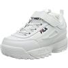 FILA Disruptor E Tdl, Sneaker Unisex - Bambini e ragazzi, Bianco (White), 22 EU