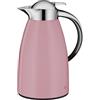 alfi SIGNO - Caraffa termica in acciaio INOX con inserto igienico in vetro temperato, chiusura a vite con comodo pulsante, impugnatura ergonomica, con una sola mano, ideale come caffettiera da caffè,