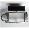 Electric House Mascherina autoradio adattatore cornice telaio stereo per toyota yaris 2010> iso 1 din 2 doppio din grigio + cassetto MS426