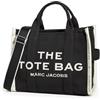 MARC JACOBS The Medium Tote, Borsa Donna, Nero, 34x15x27
