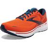 Brooks Ghost 14, Scarpe da corsa Uomo, Orange Titan Flame, 40 EU