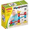 Quercetti Migoga Junior Basic Set, Pista per Biglie Bambini 1 anno, Gioco Educativo Motricità Fine, Giocattoli Montessori 1-5 anni, Giochi Bambini 2 Anni e Regalo Bimbo 3 Anni