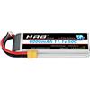 HRB POWER HRB Batteria LiPo 6000mAh 11.1V 50C 3S per Elicottero Aereo FPV quadcopter Drone Nero Ricambi RC Auto (XT60 Plug)
