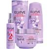 L'Oreal Paris L'Oréal Paris Elvive Hydra Hyaluronic Maschera Booster Idratazione 250ml + Balsamo 72H Idratazione Profonda 250ml + Siero Capelli Idratante Spray 150ml + Shampoo con Acido Ialuronico 250ml