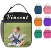 Naispanda Borsa Porta Pranzo Personalizzabile con Foto e Scritte, Portatile Borsa Termica Pranzo al Sacco con Rivestimento Isolante a Prova di perdite Per Scuola, Ufficio, Lavoro, Picnic , DIY Disegna il Tuo