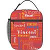 Naispanda Borsa Porta Pranzo Personalizzabile con Foto e Scritte, Portatile Borsa Termica Pranzo al Sacco con Rivestimento Isolante a Prova di perdite Per Scuola, Ufficio, Lavoro, Picnic , DIY Disegna il Tuo