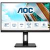 AOC U27P2CA Monitor PC 68,6 cm (27") 3840 x 2160 Pixel 4K Ultra HD LED Nero