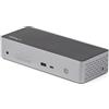 StarTech.com Docking Station USB C - Quad Monitor DisplayPort/HDMI 4K 60Hz - Dock USB-C Multi HDMI/DP, Power Delivery 100W - Hub USB con 1 Porta USB Type-C e 3 Porte USB-A, Ethernet, Audio