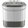Wiltec Lavatrice da camper 230 W 60 x 36 x 60 cm, lavatrice portatile con centrifuga, lavatrice da campeggio Capacità di lavaggio 3 kg/centrifuga 2 kg