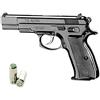 KIMAR Pistola a Salve CZ 75 Cal.8 | Top Firing | Nera