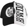 100% Hardcore Cappellino da baseball, unisex, nero/bianco, Nero , Taglia unica