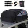 Sailnovo Box Da Tetto Auto, 580L/ 20 Cubic Box Tetto Auto 1000D Impermeabile Borsa Portapacchi Tetto, Adatto con o senza Portapacchi auto tetto