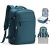 livbote Zaino da Viaggio 40x30x20 Vueling Zaini Impermeabile Aereo Ryanair 40x20x30 Wizzair Zaino per Bagaglio sotto sedile - Blu Pavone