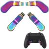 Mingxiong 4 PCS Elite Controller Paddles for Xbox One Elite Controller Series 2 Model 1797/1698,Stainless Steel Replacement Parts for Xbox Elite Controller Series 2 Core(Rainbow)