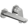 Duravit Wave rubinetto lavabo a parete, WA1070004070, Wave acciaio inox spazzolato [Rubinetteria Bagno > Rubinetteria Lavabo]