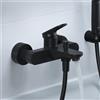 Duravit Wave rubinetto vasca esterno, miscelatore monocomando, WA5230000046, Wave nero opaco [Rubinetteria Bagno > Rubinetteria Vasca]