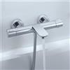 Duravit Wave rubinetto vasca esterno, con termostatico, WA5220000010, Wave cromo [Rubinetteria Bagno > Rubinetteria Vasca]