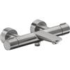 Duravit Wave rubinetto vasca esterno, con termostatico, WA5220000070, Wave acciaio inox spazzolato [Rubinetteria Bagno > Rubinetteria Vasca]