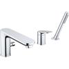 Duravit Wave rubinetto bordo vasca, miscelatore monocomando, WA5260000010, Wave cromo [Rubinetteria Bagno > Rubinetteria Vasca]