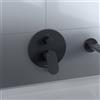Duravit Wave rubinetto vasca da incasso, miscelatore monocomando, WA5210012046, Wave nero opaco [Rubinetteria Bagno > Rubinetteria Vasca]