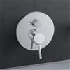 Duravit Circle miscelatore monocomando, per vasca e doccia, CE4210008010, Circle cromo [Rubinetteria Bagno > Rubinetteria Doccia]