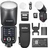 Godox V100N Flash TTL Speedlite 100Ws Testa Rotonda Flash per Nikon Fotocamera (V100-N)