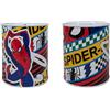 My sweety pop Salvadanaio in metallo Spiderman rosso e blu - scuola - deposito monete - 12 cm - idea regalo