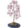 Mina Heal Albero d'argento di cristallo per la guarigione dei Chakra Feng Shui Fortune Buona Fortuna Ricchezza e prosperità