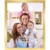 Giftgarden Cornice 20x25,Cornice Dorata in PVC,Cornice da Parete o Tavolo,Decorazione per Casa,1 Pezzo