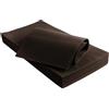 Terryshop74 5 Tovaglie TNT Tessuto non Tessuto 100 x 100 cm per bar ristoranti, confezione da 5 pezzi (5, Marrone)