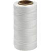 Fodlon 260 m Filo Cerato, Filo da Cucito per Cuoio, Cordoncino Cerato per Fai da Te Craft, Corda Hand Stitching per Cucire Pelle, Filo Cerato per Collane Bracciali Borse Perline Artigianato, 1 mm (Bianca)