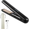 BYZESTY Piastra per Capelli, Mini Piastra Wireless, Portatile Piastra Capelli Ricaricabile con 4 Temperatura, Batteria-3200mAh, Riscaldamento Rapido 20s, Piastra e Arricciacapelli 2 in 1 per Gli Spostamenti