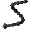 AMAZBEE 20in Ugello per clistere anale per la pulizia del colon Doccia doccia allegato per vaginale e anale Silicone anale tirare perline anale Plug Shower Head