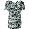 Noppies Maternity Blouse Osakis Short Sleeve Allover Print Camicia da Donna, Black-P090, M