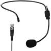 Yctze Sistema microfonico Wireless, Mini Microfono XLR a 3 Pin con condensatore, Microfono Professionale Wireless per Cuffie, Microfono per Auricolari per Altoparlanti, Amplificatore vocale