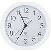 techno line WT 8000 Weiss Orologio da Parete Radio, (Versione Tedesca), Bianco, 30x3x30 cm