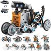 Bravmate Giocattoli Robot Solari per Bambini,14 in 1 Kit di STEM Educativi di Giocattoli a Nergia Solare, Bambini dai 10 anni in più (190 Pezzi)