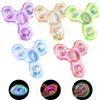 SCIONE Confezione da 5 fidget spinner, con luci a LED, fidget spinner per feste di Halloween, giocattoli sensoriali che si illuminano al buio, per ridurre lo stress e alleviare l'ansia
