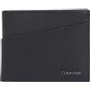 Calvin Klein Portafoglio Uomo con Scomparto Monete, Nero (Ck Black), Taglia Unica