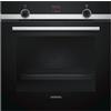 Siemens Forno ecoClean HB532AER0 Finitura Vetro Nero con Acciaio Inox