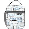Naispanda Borsa Porta Pranzo Personalizzabile con Foto e Scritte, Portatile Borsa Termica Pranzo al Sacco con Rivestimento Isolante a Prova di perdite Per Scuola, Ufficio, Lavoro, Picnic , DIY Disegna il Tuo
