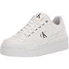 Calvin Klein Sneaker Alondra Donna, Bianco 142, 41 EU